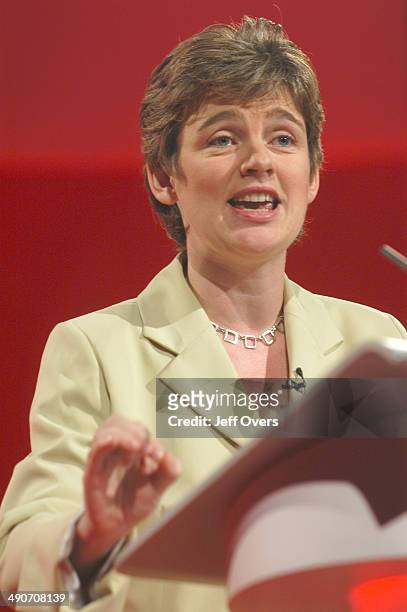 Labour Party Conference, Brighton 2005: Education Secretary Ruth Kelly