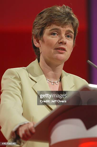 Labour Party Conference, Brighton 2005: Education Secretary Ruth Kelly