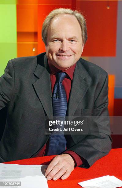 - Clive Anderson who presents/hosts the discussion programme 'What If...?'.