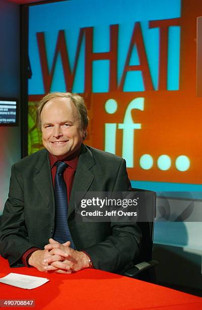 - Clive Anderson who presents/hosts the discussion programme 'What If...?'.