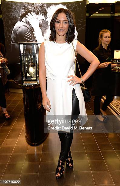 Frankie Bridge attends the Thomas Sabo & Professional Player Magazine Cocktail & Collection Launch on September 30, 2015 in London, England.