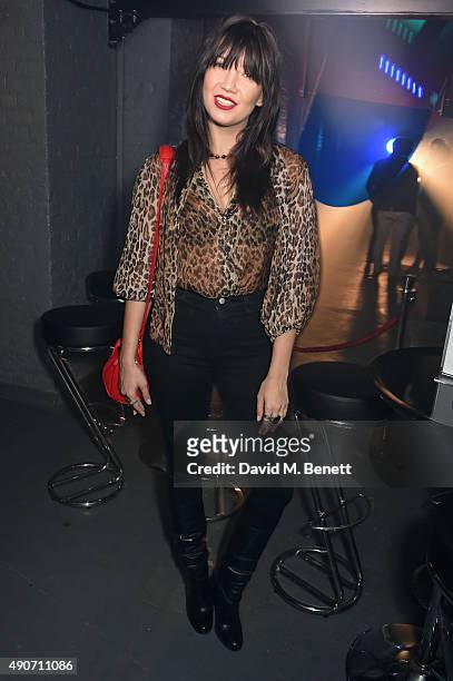 Daisy Lowe attends "Above / Beyond" hosted by American Airlines at One Marylebone on September 29, 2015 in London, England.