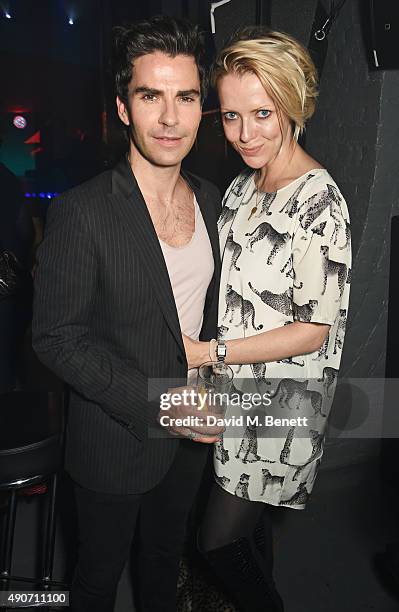 Kelly Jones and Jakki Jones attend "Above / Beyond" hosted by American Airlines at One Marylebone on September 29, 2015 in London, England.