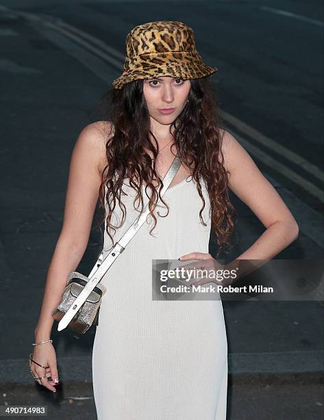 Eliza Doolittle attending a photocall to launch the David Beckham for H&M Swimwear collection on May 14, 2014 in London, England.