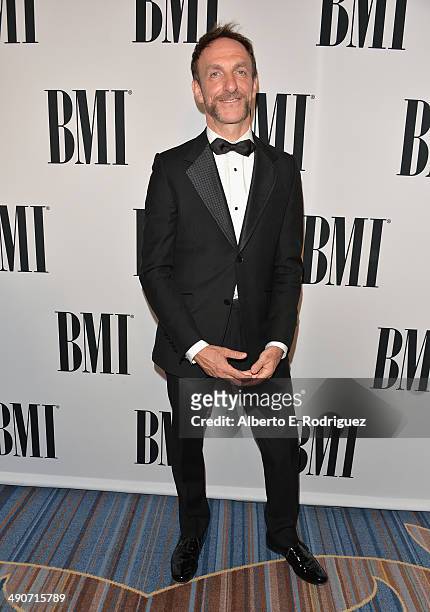Composer Mychael Danna arrives to the BMI Film & Television Awards at The Four Seasons Beverly Wilshire Hotel on May 14, 2014 in Beverly Hills,...