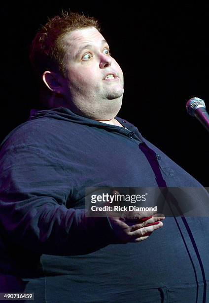 Comedian Ralphie May performs during, Bud Light Presents Wild West Comedy Festival - "Friends Of Tim" a benifet for Comedian Tim Wilson who passed...
