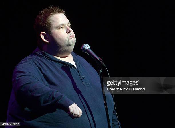 Comedian Ralphie May performs during, Bud Light Presents Wild West Comedy Festival - "Friends Of Tim" a benifet for Comedian Tim Wilson who passed...