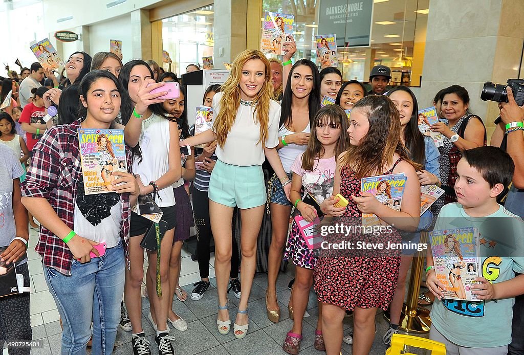 Disney Channel And Seventeen Magazine Star Bella Thorne Makes Appearance At Barnes & Noble