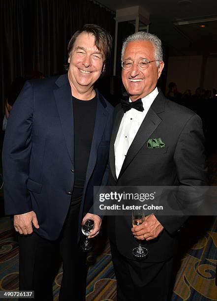 Composer David Newman and BMI President Del Bryant attend the 2014 BMI Film/TV Awards at the Beverly Wilshire Four Seasons Hotel on May 14, 2014 in...