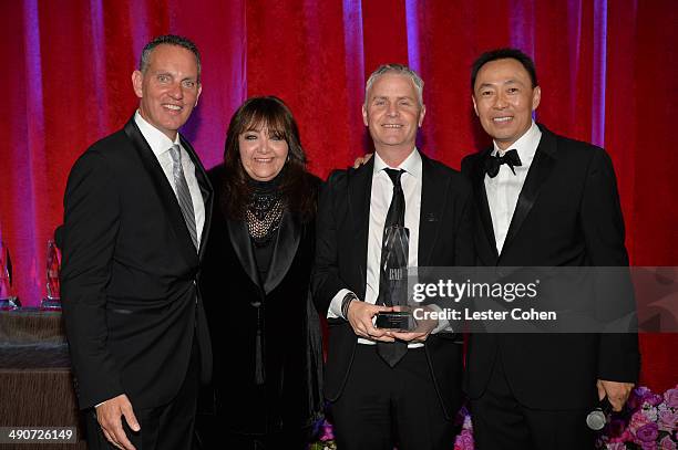 Michael O'Neill; BMI Vice President, Film/TV Relations Doreen Ringer-Ross; BMI Film/TV Award winner Blake Neely; and BMI Assistant Vice President,...