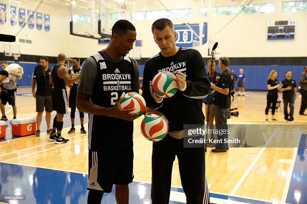 Brooklyn Nets Training Camp with Mikhail Prokhorov