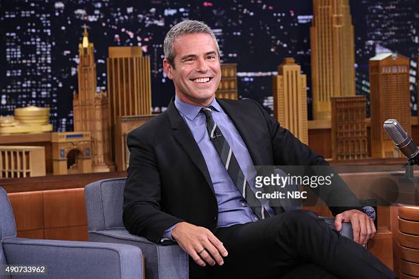 Episode 0340 -- Pictured: Television personality Andy Cohen on September 30, 2015 --