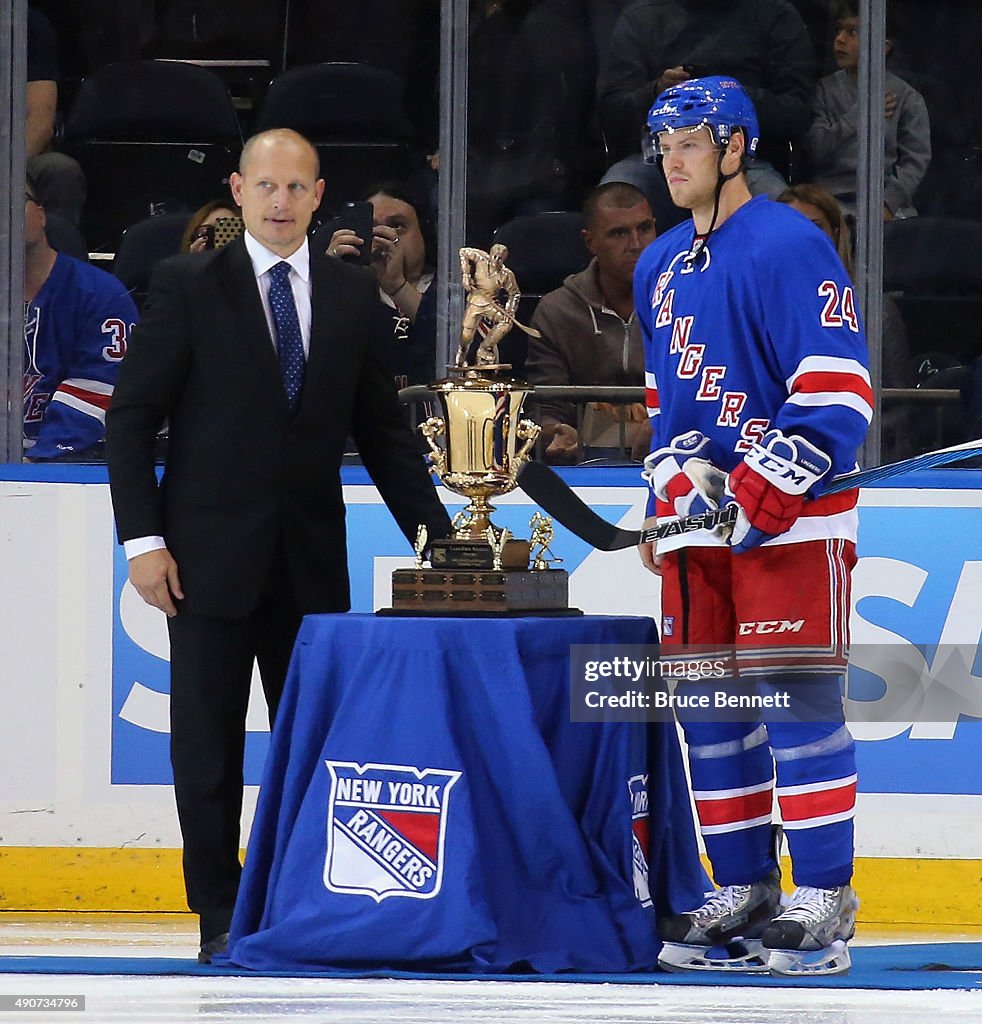 Boston Bruins v New York Rangers