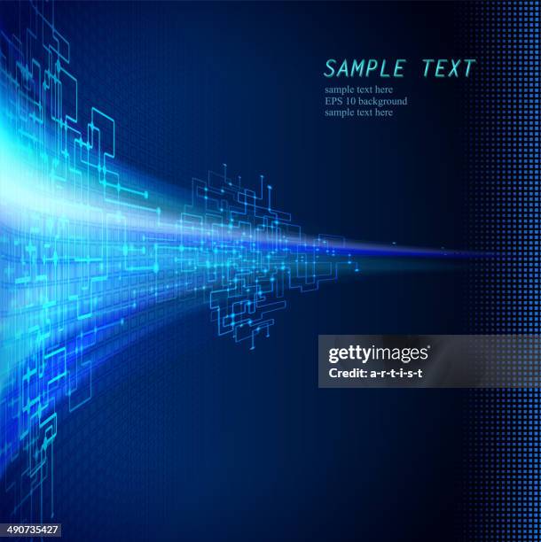 stockillustraties, clipart, cartoons en iconen met technology background - electrical engineering wallpaper