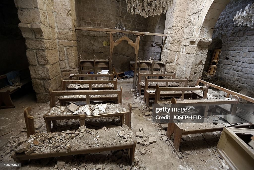 SYRIA-CONFLICT-CHRISTIANS-MAALULA
