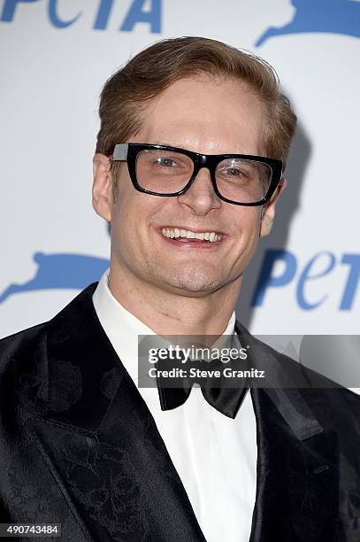 Writer Bryan Fuller attends PETA's 35th Anniversary Party at Hollywood Palladium on September 30, 2015 in Los Angeles, California.