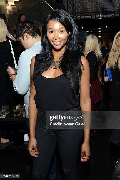 Miss USA 2012 Nana Meriwether attends Evolve Media's Exclusive Celebration for the relaunch of CraveOnline.com at Provocateur on September 30, 2015...