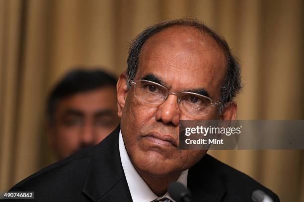 Subbarao, Governor of Reserve Bank of India, announcing the Third Quarter Review of Monetary Policy 2012-13, on January 29, 2013 in Mumbai, India.