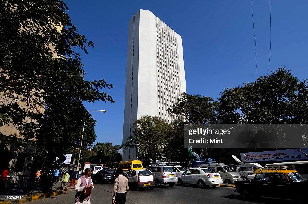 Building Of Rbi Reserve Bank of India building clicked on January 29, 2013 in Mumbai ...