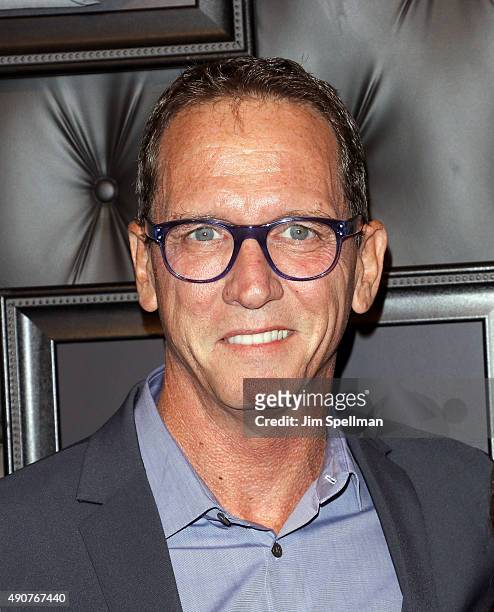 Former major league baseball pitcher David Cone attends the JCPenney x Michael Strahan launch party at JCPenney on September 30, 2015 in New York...