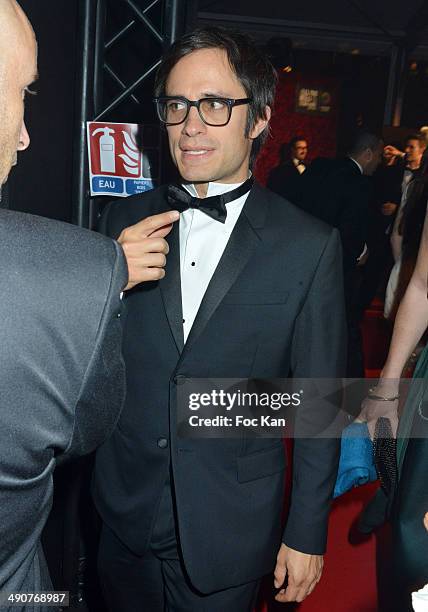 Gael Garcia Bernal leaves the "Grace Of Monaco" After Party - The 67th Annual Cannes Film Festival at Studio 5 on May 14, 2014 in Cannes, France.