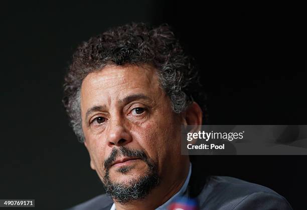 Actor Abel Jafri attends the "Timbuktu" press conference at the 67th Annual Cannes Film Festival on May 15, 2014 in Cannes, France.