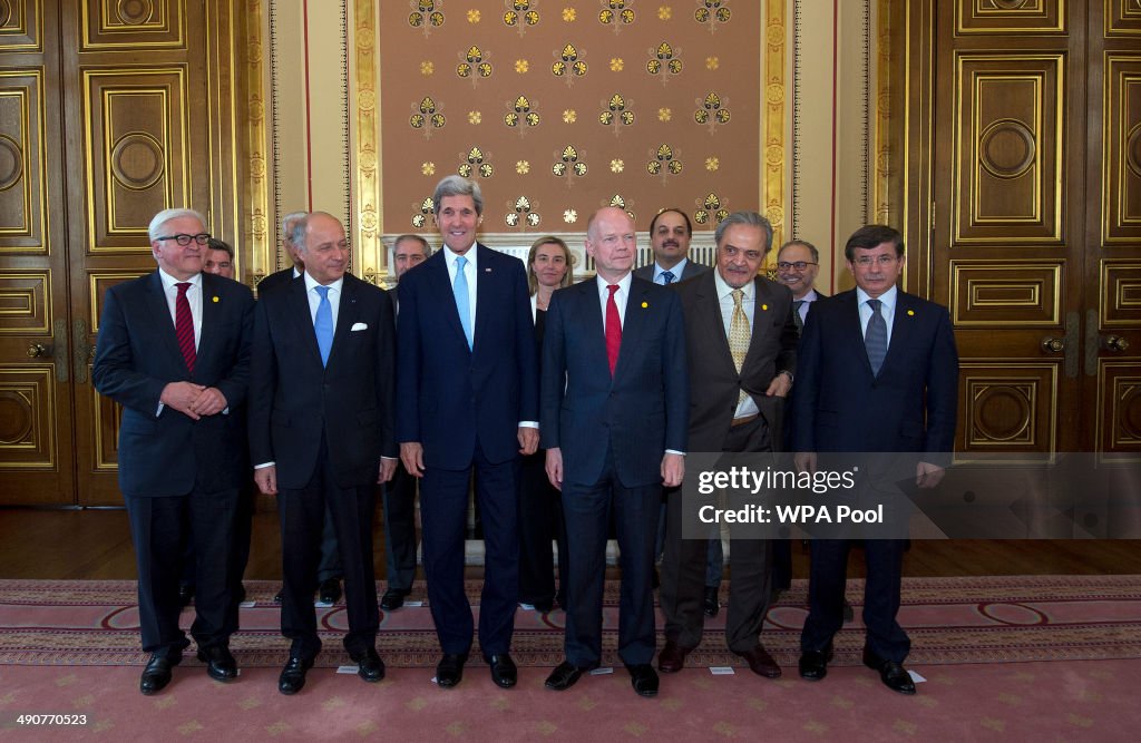 Foreign Ministers Attend Friends Of Syria Meeting In London