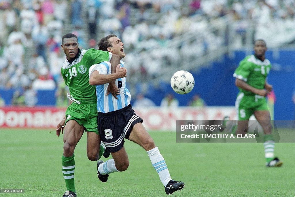 FBL-WORLD CUP-1994-ARGENTINA-NIGERIA