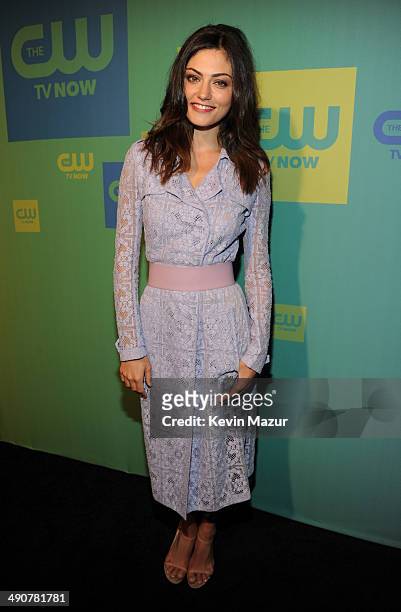 Phoebe Tonkin attends The CW Network's 2014 Upfront at The London Hotel on May 15, 2014 in New York City.