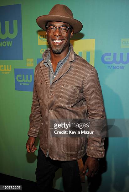 Isaiah Washington attends The CW Network's 2014 Upfront at The London Hotel on May 15, 2014 in New York City.