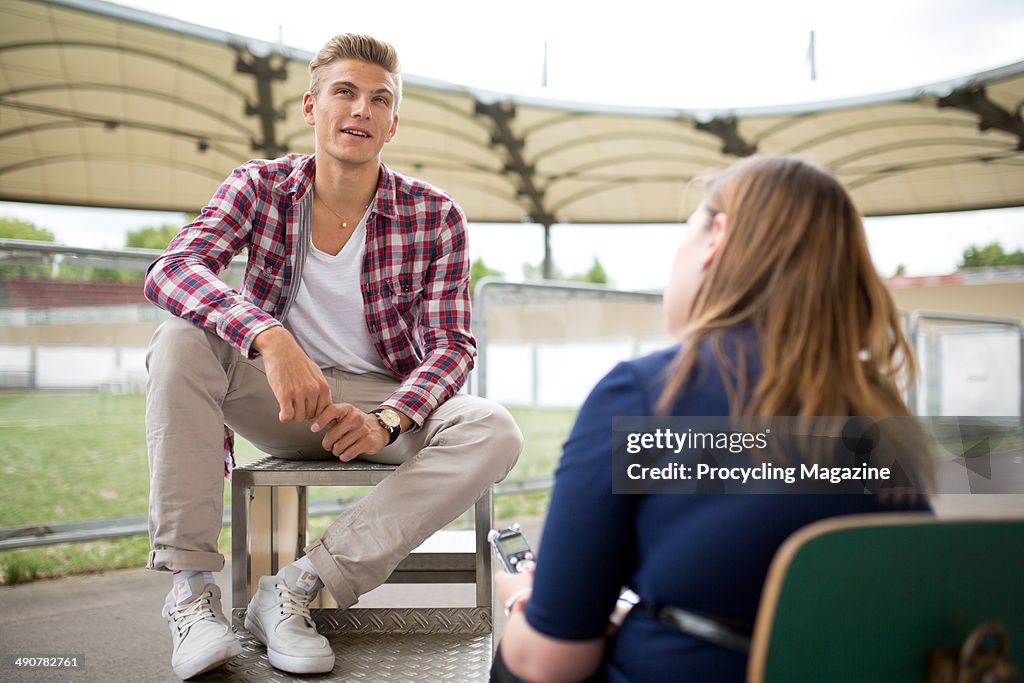 Marcel Kittel Portrait And Interview Shoot