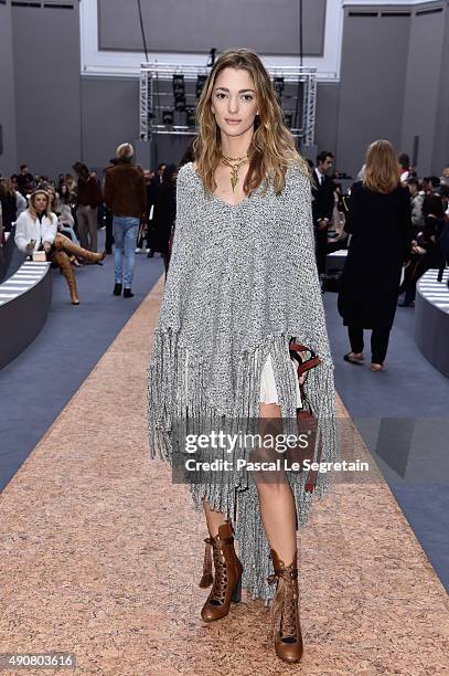 Sofia Sanchez de Betak attends the Chloe show as part of the Paris Fashion Week Womenswear Spring/Summer 2016 on October 1, 2015 in Paris, France.