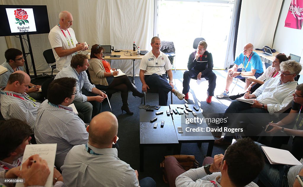 England Training and Press Conference