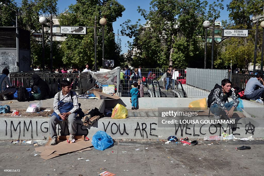 GREECE-MIGRANTS-EUROPE