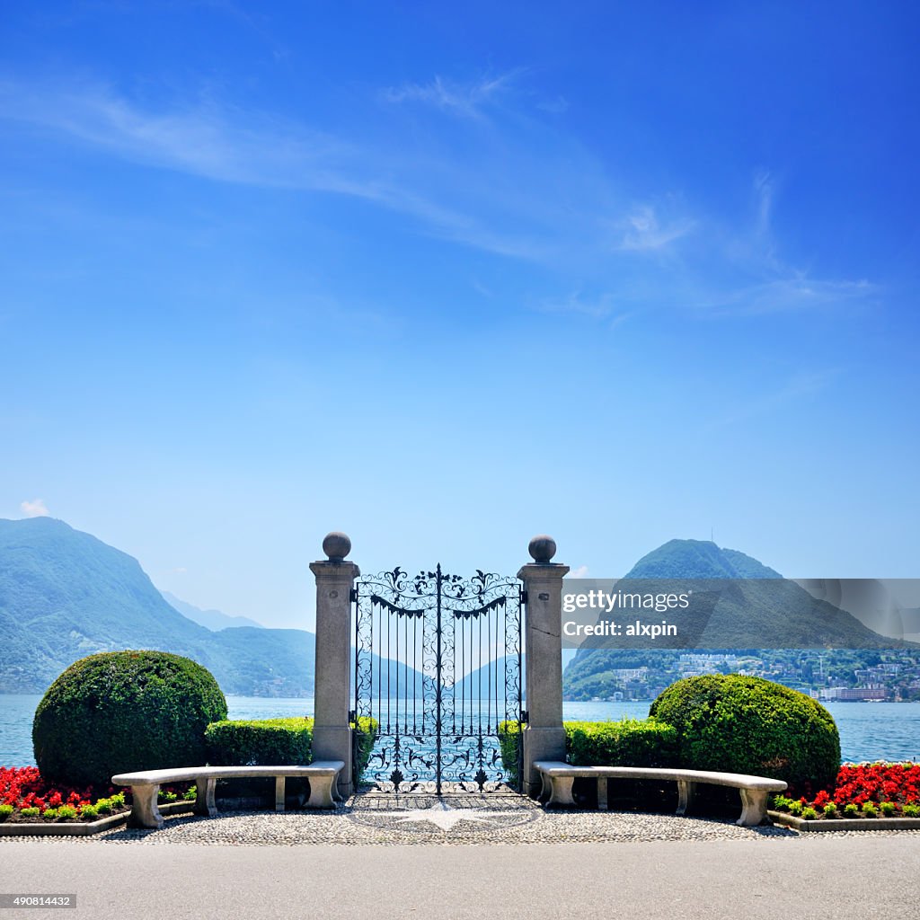 Gate in Lugano