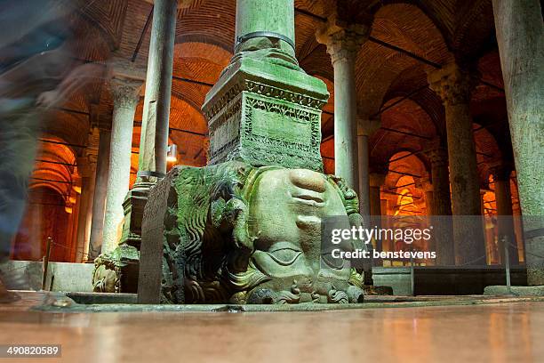 head of medusa - medusa stock pictures, royalty-free photos & images