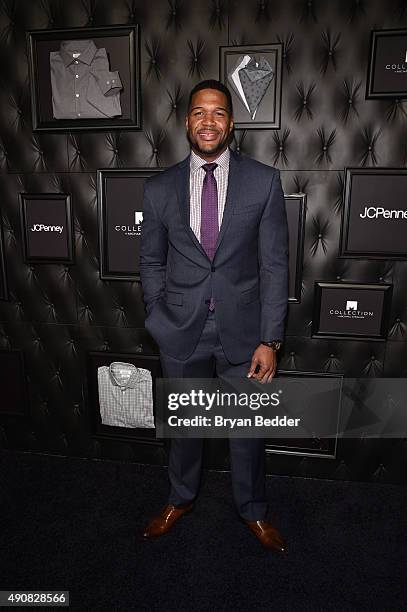 TV personality Michael Strahan attends JCPenney and Michael