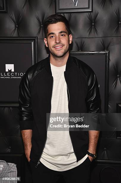 Michael Deleasa attends JCPenney and Michael Strahan's launch of Collection by Michael Strahan on September 30, 2015 in New York City.