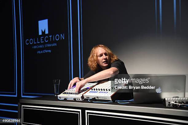Jeremy Ellis performs during JCPenney and Michael Strahan's launch of Collection by Michael Strahan on September 30, 2015 in New York City.