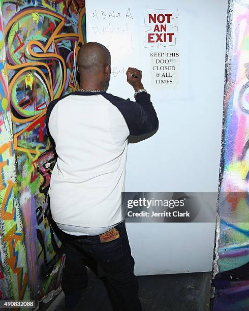 Attends the Bounce Sporting Club 4 Year Anniversary Party at Bounce Sporting Club on September 30, 2015 in New York City.