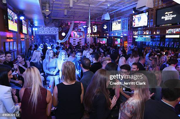 General view at the Bounce Sporting Club 4 Year Anniversary Party at Bounce Sporting Club on September 30, 2015 in New York City.