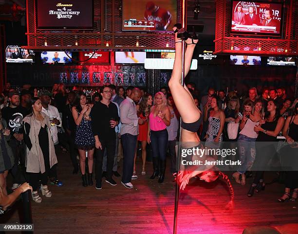 General view at the Bounce Sporting Club 4 Year Anniversary Party at Bounce Sporting Club on September 30, 2015 in New York City.