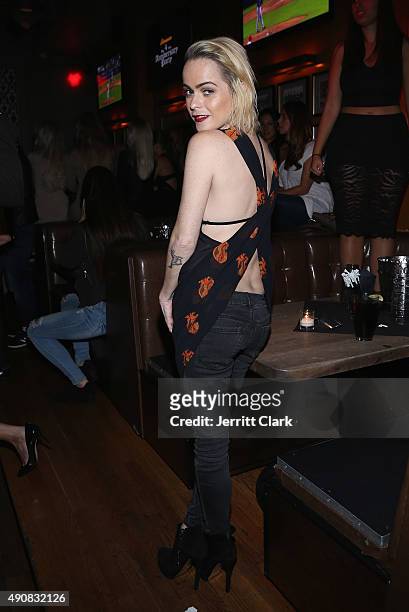 Taryn Manning attends the Bounce Sporting Club 4 Year Anniversary Party at Bounce Sporting Club on September 30, 2015 in New York City.