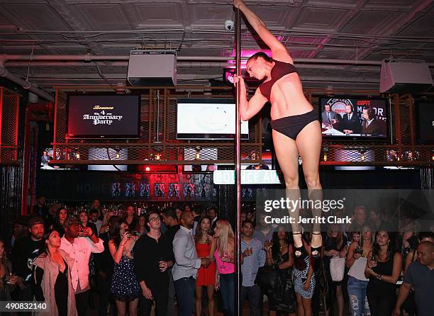 General view at the Bounce Sporting Club 4 Year Anniversary Party at Bounce Sporting Club on September 30, 2015 in New York City.