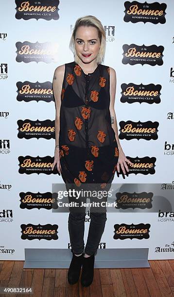 Taryn Manning attends the Bounce Sporting Club 4 Year Anniversary Party at Bounce Sporting Club on September 30, 2015 in New York City.