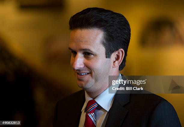 Sen. Brian Schatz, D-Hawaii, meets with with students and advocates from Young Invincibles before their news conference in the Capitol to call on the...