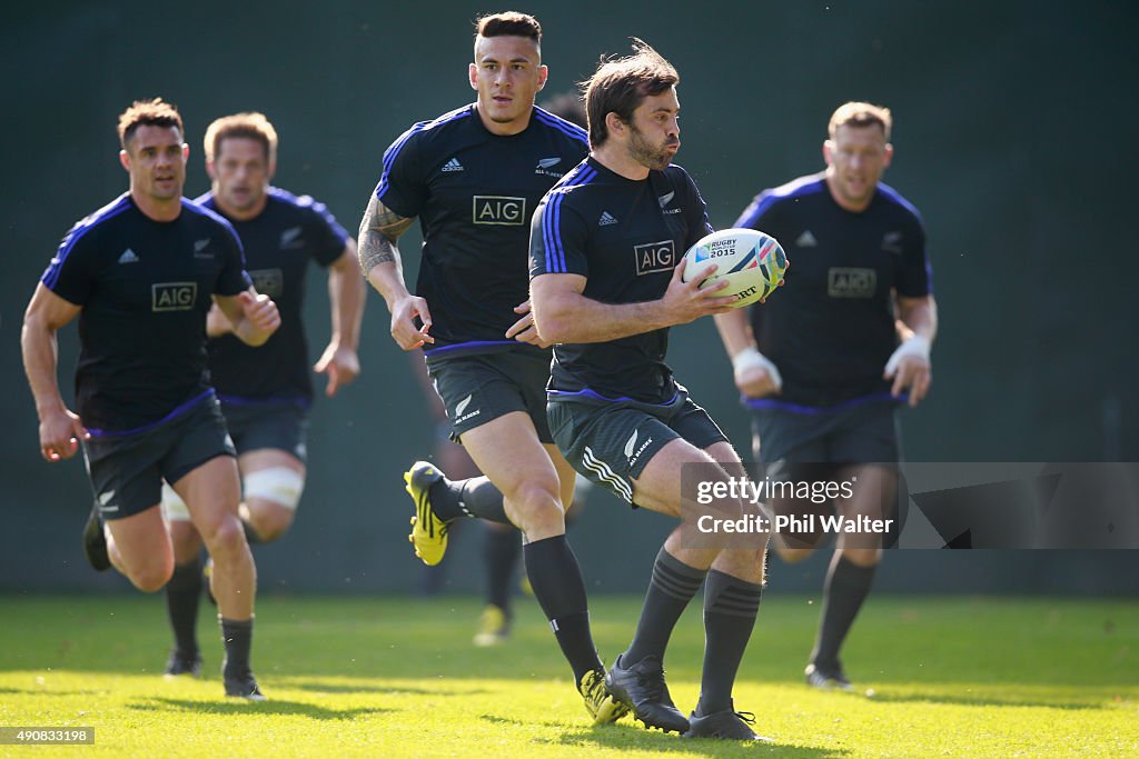 New Zealand All Blacks Captain's Run