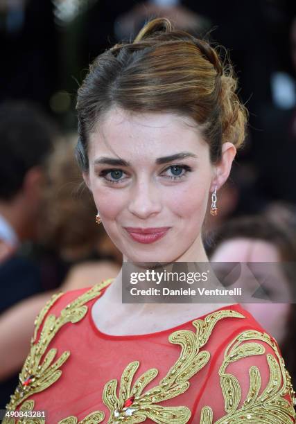 Sarah Barzyk attends the "Mr.Turner" Premiere at the 67th Annual Cannes Film Festival on May 15, 2014 in Cannes, France.
