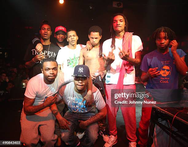 Fredo Santana and guests attend Highline Ballroom on May 14, 2014 in New York City.