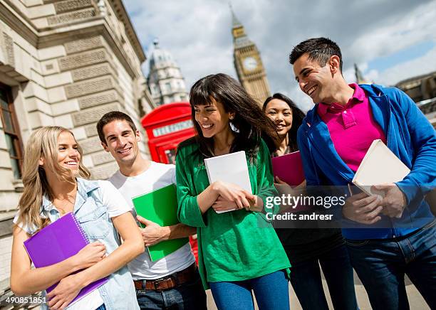 exchange students in britain - exchange stock pictures, royalty-free photos & images